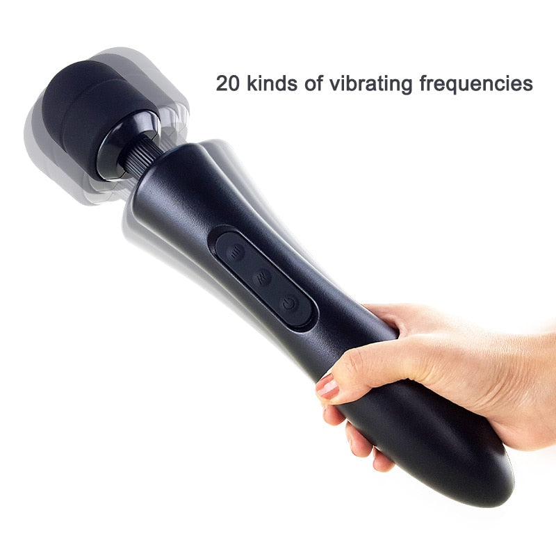Rechargeable Vibrator Wand For Women